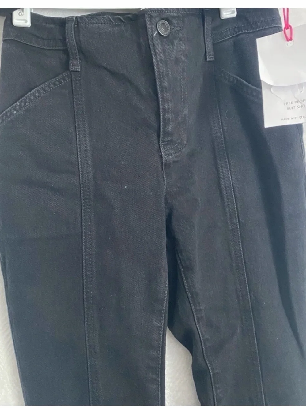 Free People black denim